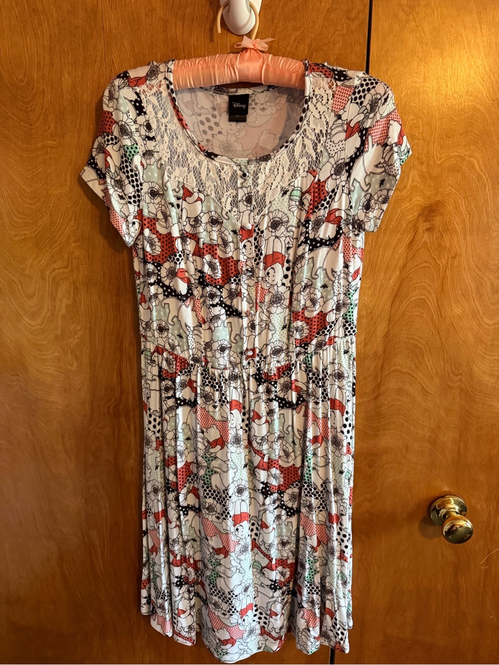 Torrid x Disney Winnie the Pooh Short Sleeve Patterned Knit Dress